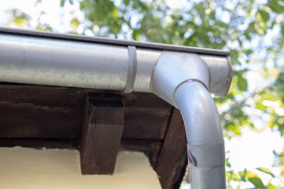 Galvanized Gutter Installation